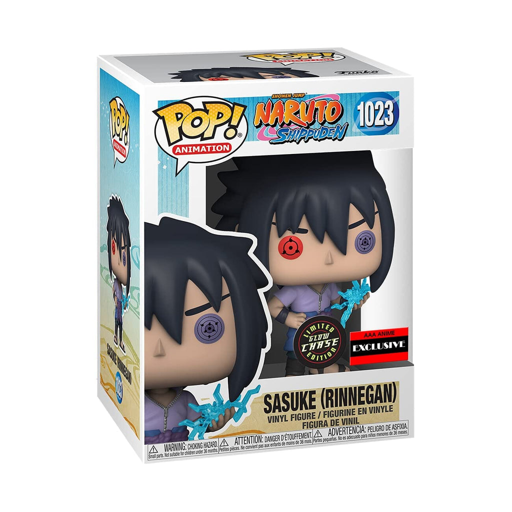 Naruto Sasuke Uchiha Rinnegan (Glow) Chase Exclusive Funko Pop! #1023 