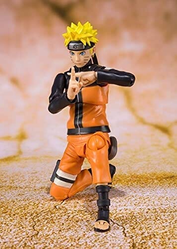 Naruto Shippuden Bandai SH Figuarts Naruto Uzumaki Action Figure