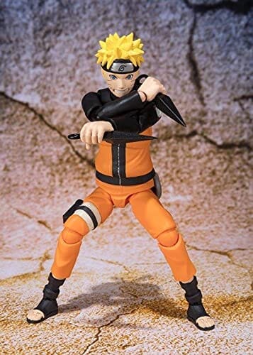 Naruto Shippuden Bandai SH Figuarts Naruto Uzumaki Action Figure