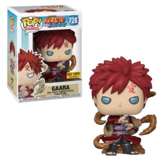 Naruto Shippuden Gaara Metallic Hot Topic Exclusive Funko Pop! #728