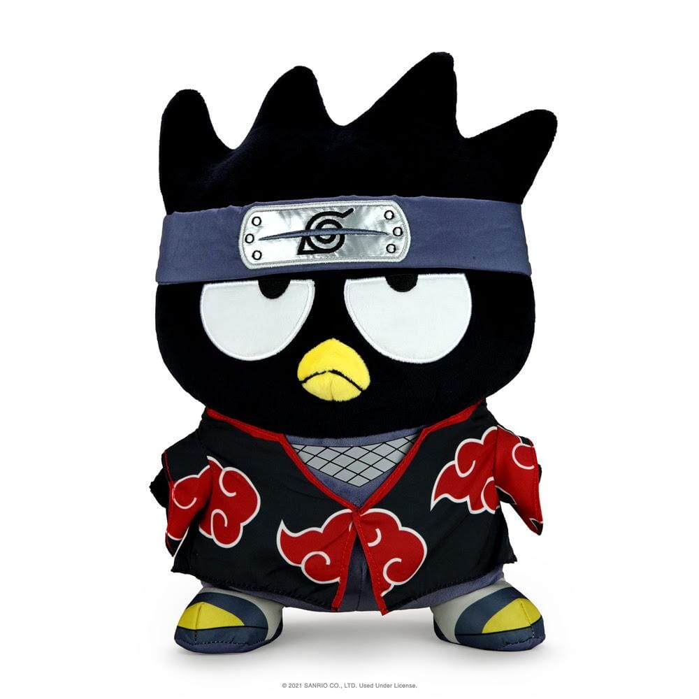 Naruto Shippuden X Sanrio Kidrobot Hello Kitty Badtz Maru Itachi 13in Plush