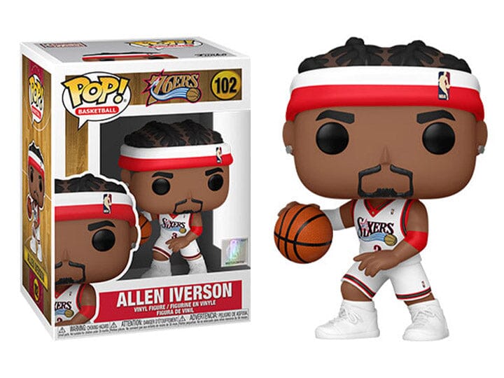 NBA Legends Sixers Allen Iverson (Home) Funko Pop #102