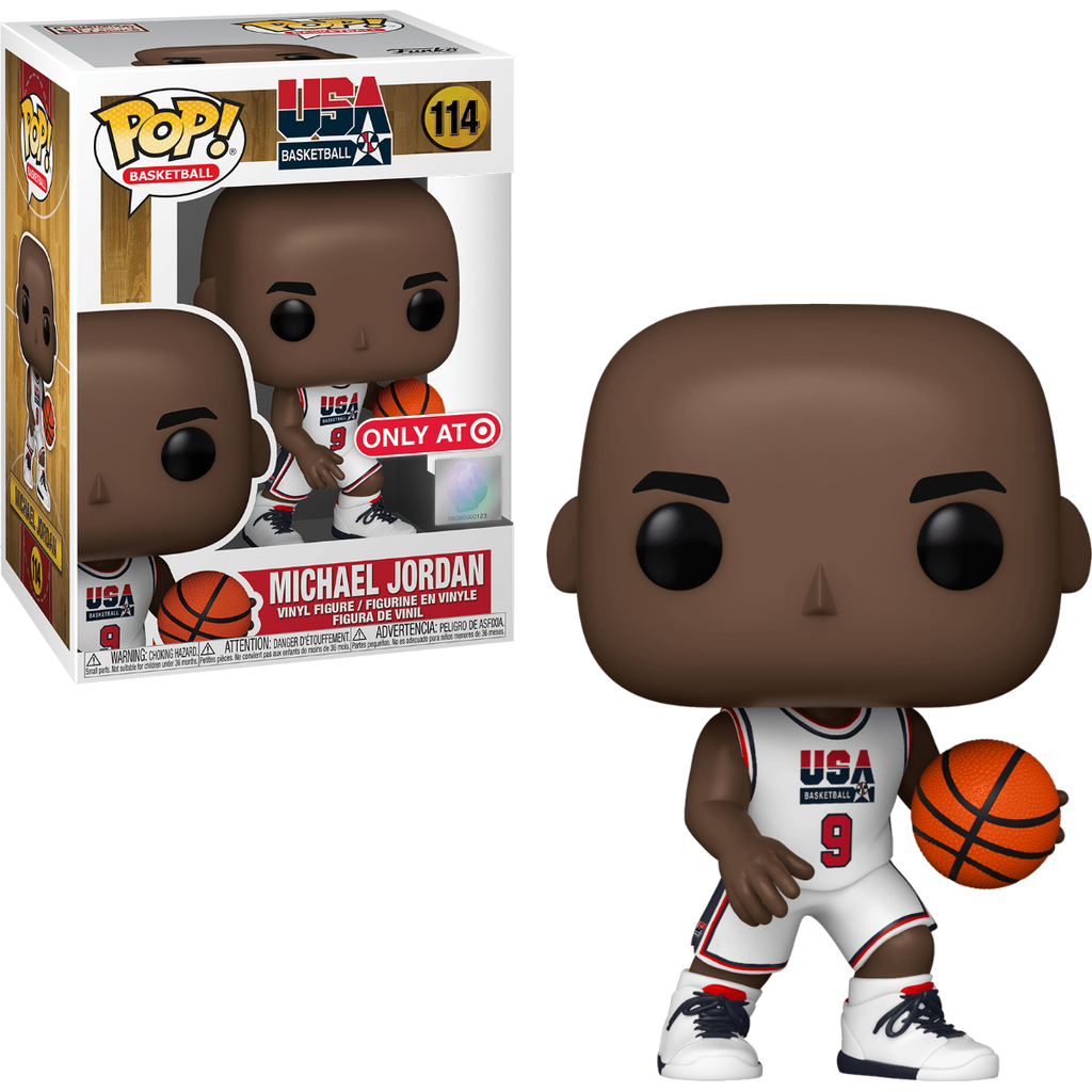 NBA Michael Jordan (Team USA) Exclusive Funko Pop! #114