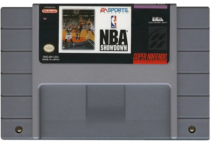 NBA Showdown for the Super Nintendo (SNES) (Loose Game)