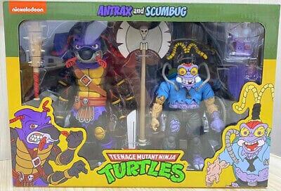 Neca Antrax and Scumbug Teenage Mutant Ninja Turtles (TMNT) 7 Inch Action Figure 2 Pack