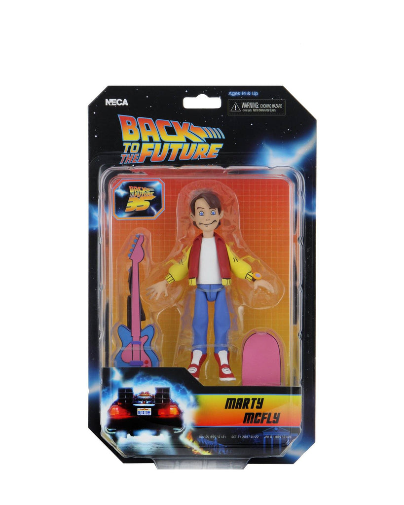 NECA Back to the Future Toony Classic Marty McFly 6 Inch Action Figure