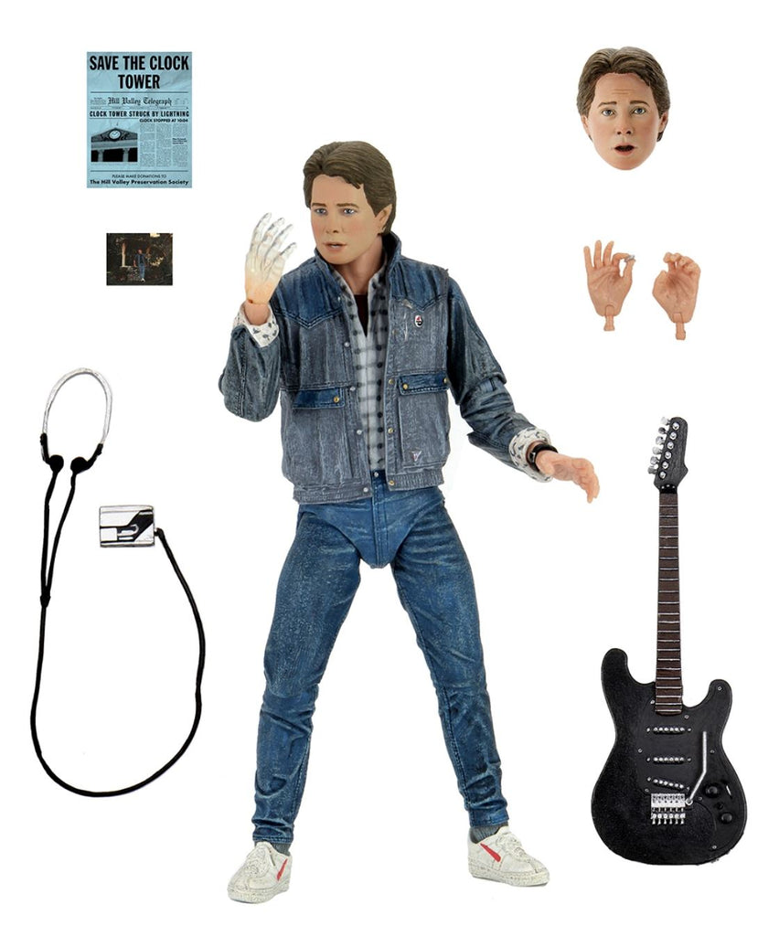 Neca Back to the Future Ultimate Marty Mcfly (Battle of the Bands Audition) Figure