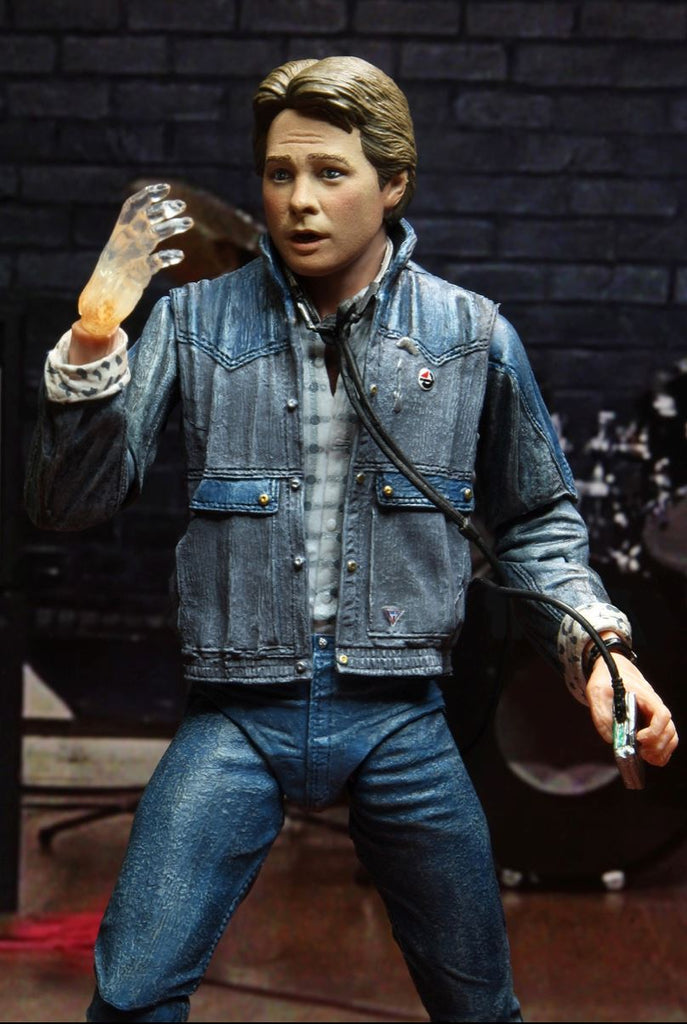 Neca Back to the Future Ultimate Marty Mcfly (Battle of the Bands Audition) Figure Action Figure Neca 