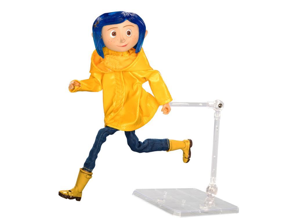 NECA Coraline (Yellow Raincoat) Articulated Figure