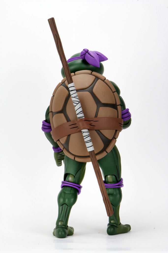 NECA Donatello Teenage Mutant Ninja Turtles (TMNT) Cartoon 1/4 Scale Action Figure