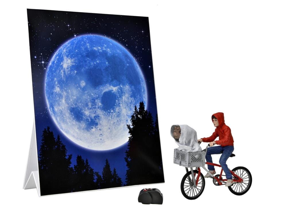 NECA E.T. 40th Anniversary Elliot & E.T. on Bicycle 7