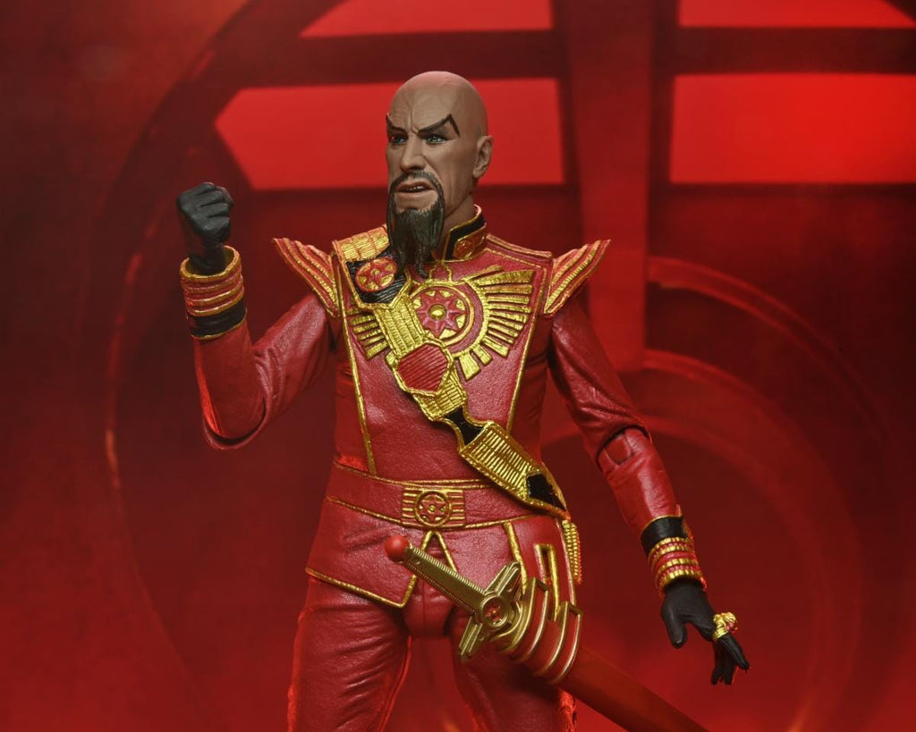 Neca Flash Gordon Ultimate Ming (Red Military Outfit) 7
