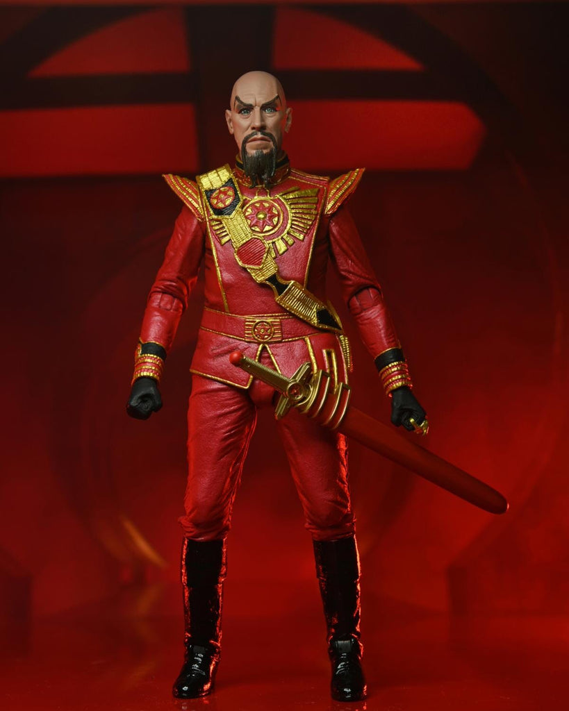 Neca Flash Gordon Ultimate Ming (Red Military Outfit) 7