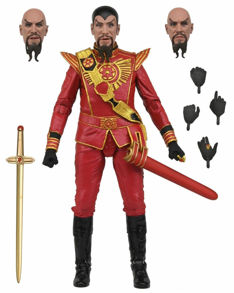 Neca Flash Gordon Ultimate Ming (Red Military Outfit) 7