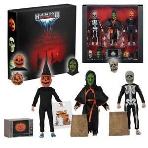 Neca Halloween 3 Season of the Witch Clothed Action Figure 3 Pack