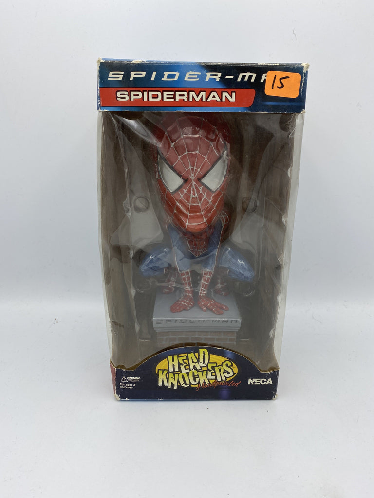 NECA Head Knocker Hand Painted Spiderman