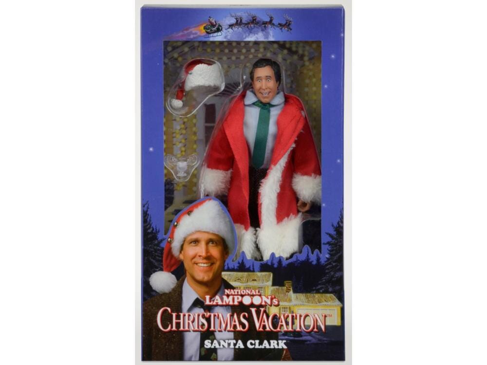 NECA National Lampoon's Christmas Vacation Santa Clark Premium Cloth Figure