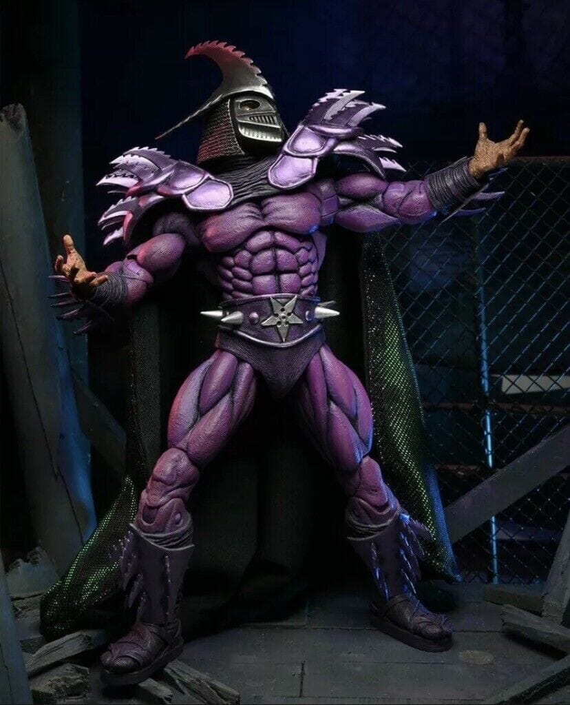 NECA TMNT Secret Of The Ooze Super Shredder 30th Anniversary Exclusive Purple Armor