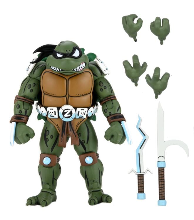 NECA Teenage Mutant Ninja Turtles Archie Comics Slash Action Figure
