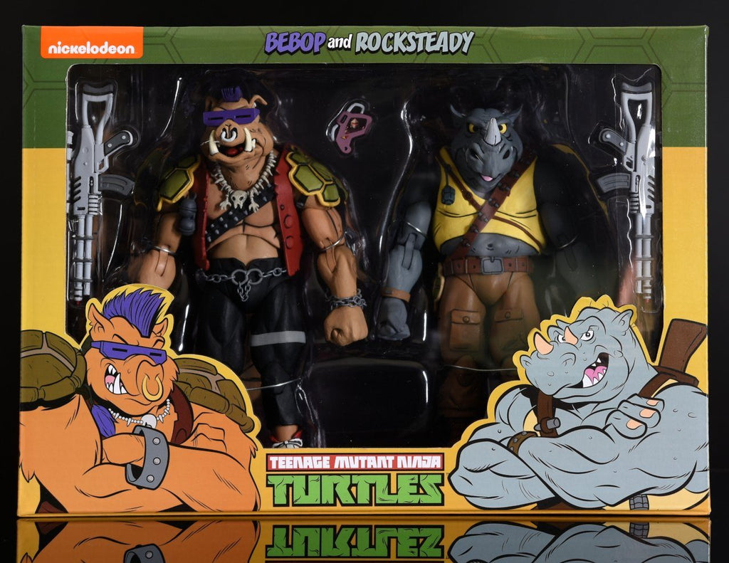 Neca Teenage Mutant Ninja Turtles (TMNT) Bebop and Rocksteady Action Figure 2-Pack TMNT