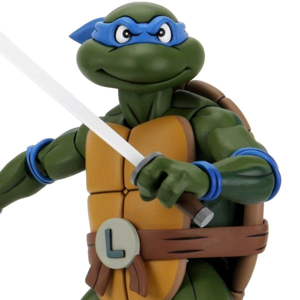 NECA Teenage Mutant Ninja Turtles Cartoon 1/4 Leonardo Giant-Size Action Figure NECA 