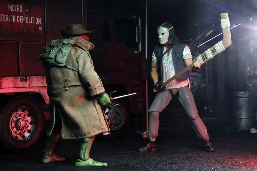 Neca Teenage Mutant Ninja Turtles Casey Jones and Raphael in Disguise 7