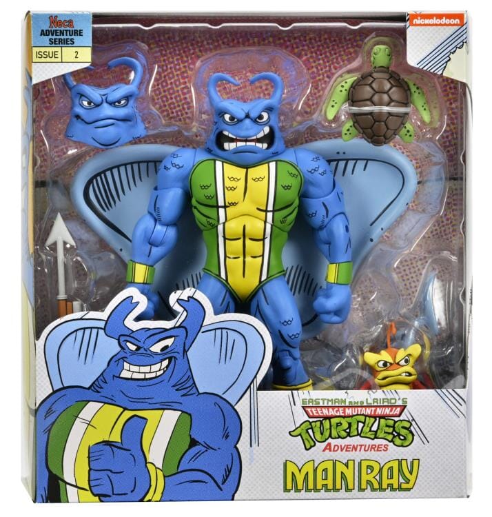 (In Stock!) NECA Teenage Mutant Ninja Turtles Comic Manray Action Figure