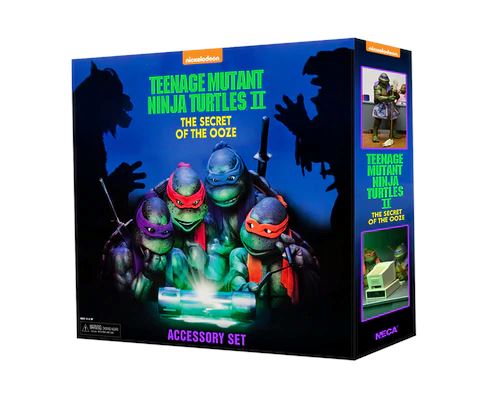 Neca Teenage Mutant Ninja Turtles II Secret of the Ooze Accessory Set Exclusive (TMNT)
