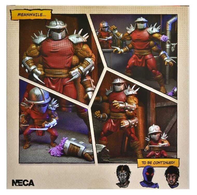 NECA Teenage Mutant Ninja Turtles Mirage Comics Deluxe Shredder Clone & Mini Shredder NECA 