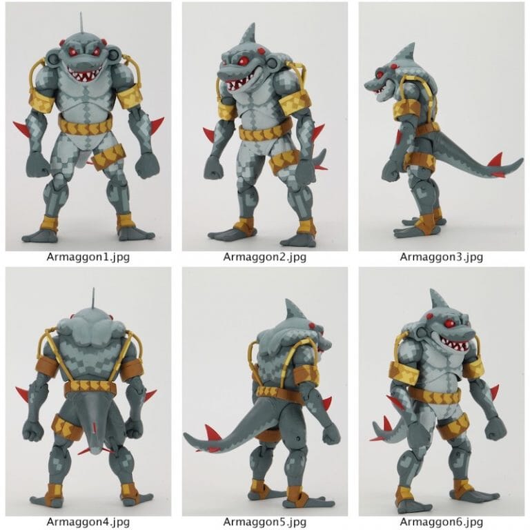 NECA Teenage Mutant Ninja Turtles (TMNT) Armaggon Tournament Fighters 7