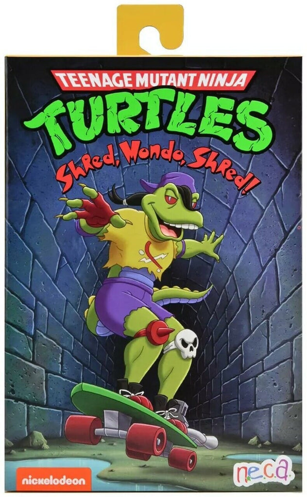 NECA Teenage Mutant Ninja Turtles Tmnt Cartoon Ultimate Mondo Gecko