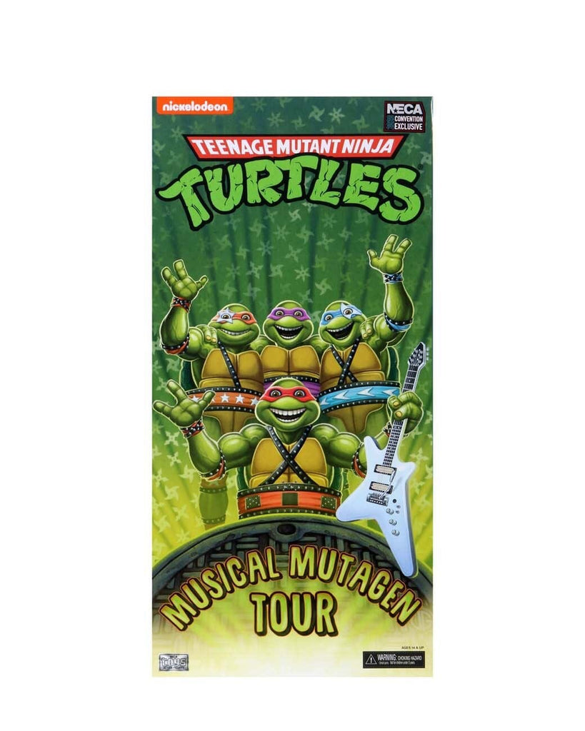 Neca Teenage Mutant Ninja Turtles (TMNT) Musical Mutagen Tour Exclusive Figure 4-Pack Action Figure Neca 