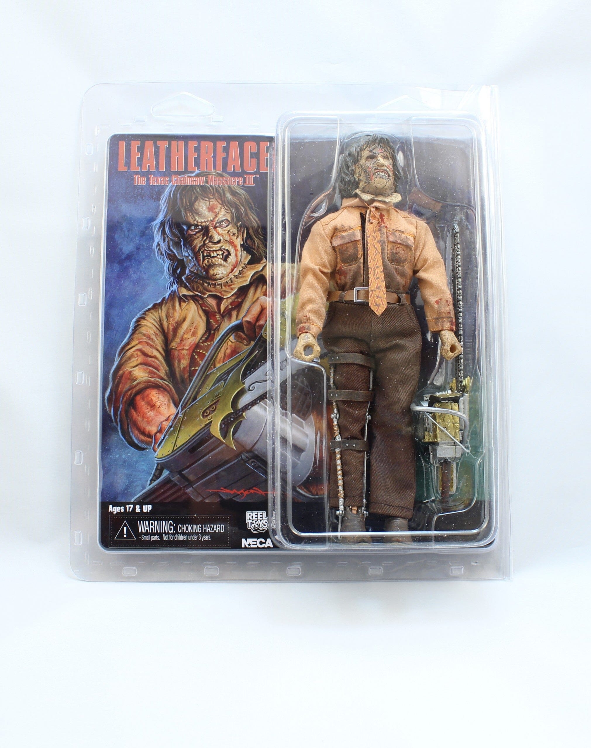 NECA Texas Chainsaw Massacre 3 8 Clothed Action Figure 【公式通販】