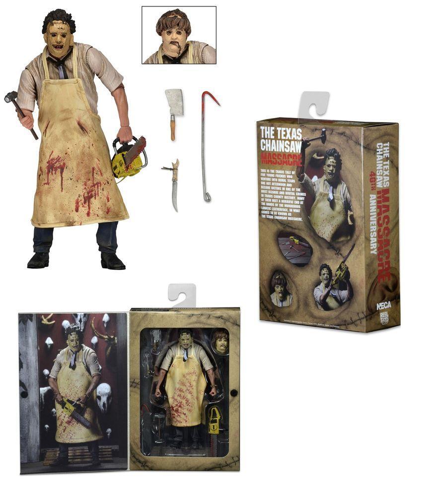 NECA Texas Chainsaw Massacre Leatherface 7 Inch Ultimate Action Figure