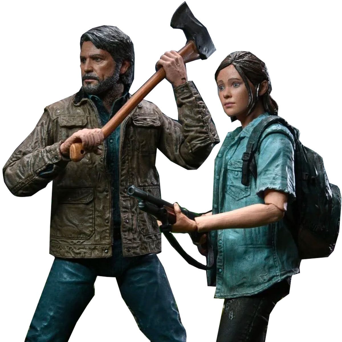 NECA The Last of Us Part II Ultimate Joel and Ellie Action Figure