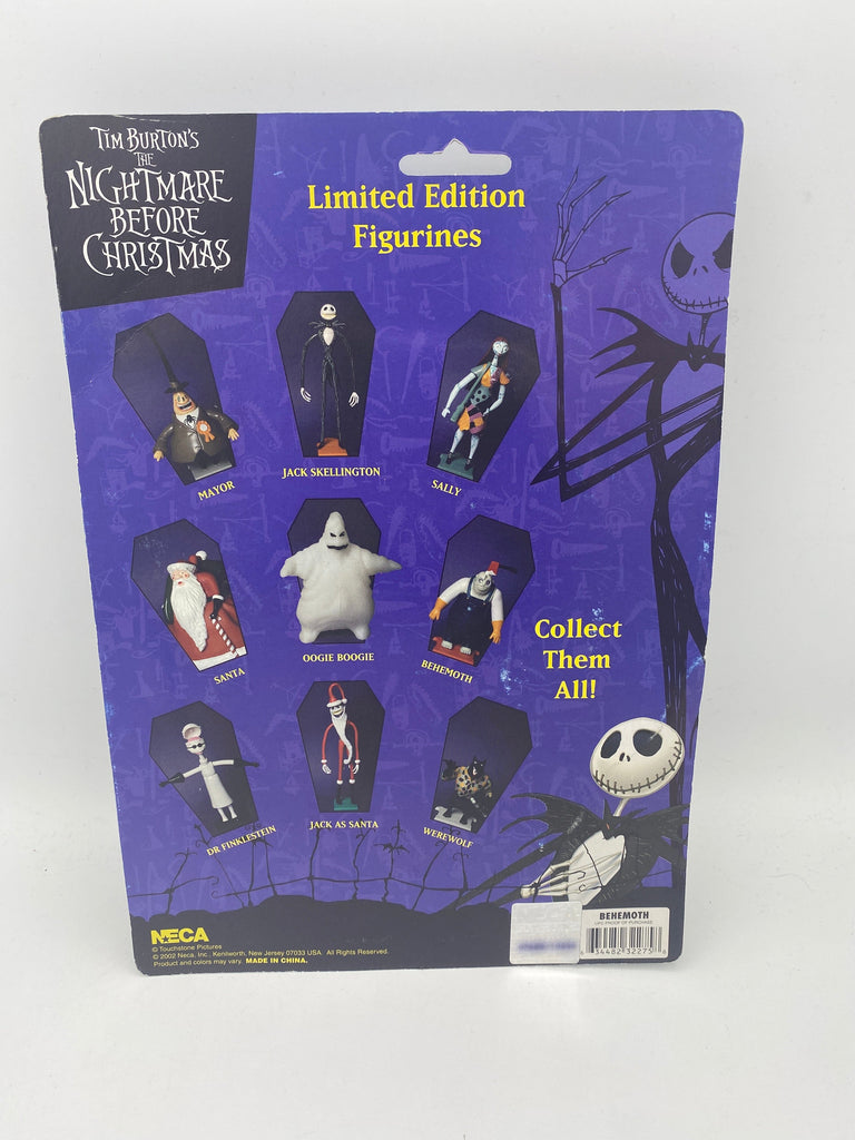 NECA Tim Burton's Nightmare Before Christmas Behemoth Limited Edition Rubber Figure NECA Neca 