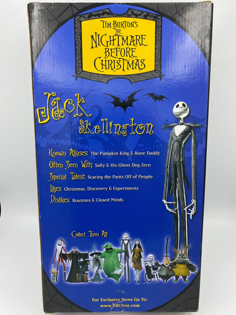 Neca Tim Burton's Nightmare Before Christmas Deluxe Jack Skellington Figure (with Interchangeable Heads) NECA Neca 