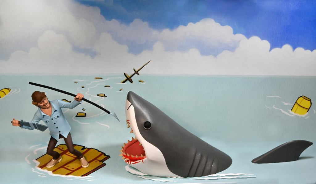 Neca Toony Terrors Jaws & Quint 2-Pack Figure 