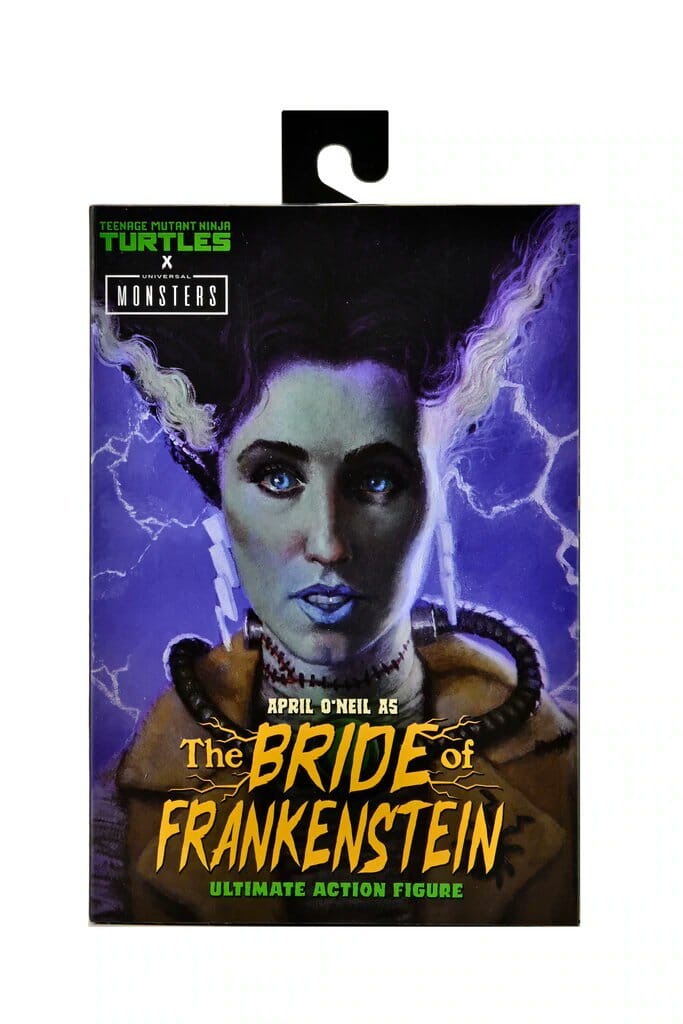 NECA Universal Monsters x Teenage Mutant Ninja Turtles April as The Bride Ultimate Action Figure