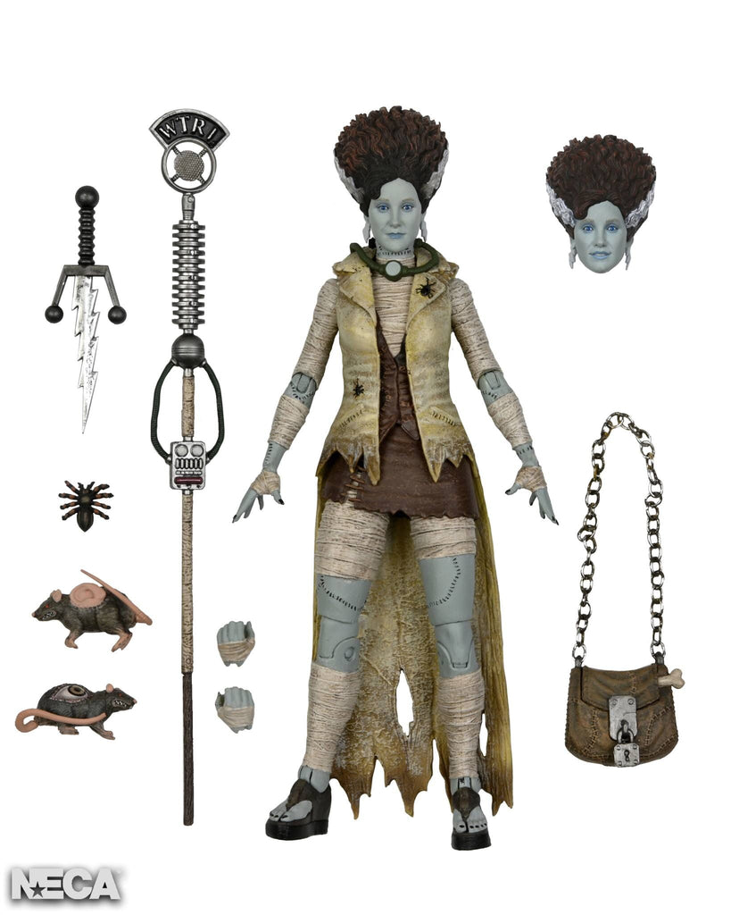 NECA Universal Monsters x Teenage Mutant Ninja Turtles April as The Bride Ultimate Action Figure
