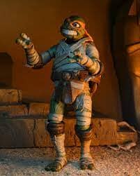 NECA Universal Monsters x Teenage Mutant Ninja Turtles Michelangelo as the Mummy Ultimate Action Figure Neca 