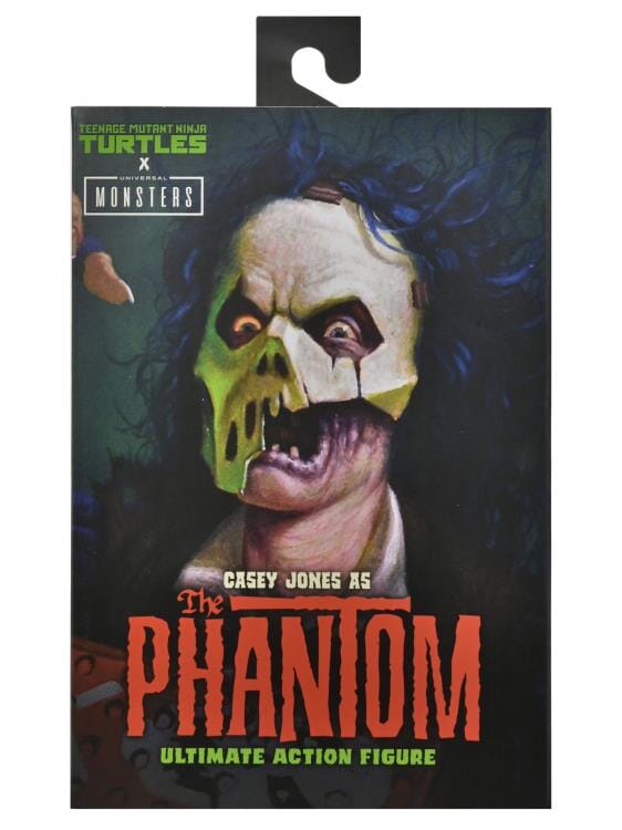 Neca Universal Monsters x Teenage Mutant Ninja Turtles Ultimate Casey Jones as The Phantom of the Opera (InStock!)