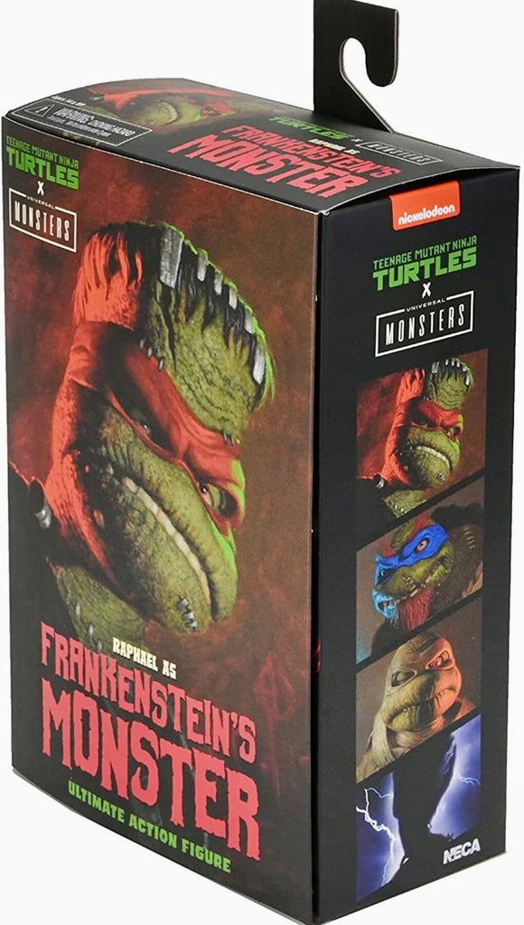 NECA Universal Monsters x Teenage Mutant Ninja Turtles Ultimate Raphael as Frankenstein's Monster 7-Inch Scale Action Figure (In Stock)