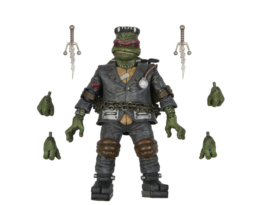 NECA Universal Monsters x Teenage Mutant Ninja Turtles Ultimate Raphael as Frankenstein's Monster 7-Inch Scale Action Figure (In Stock)