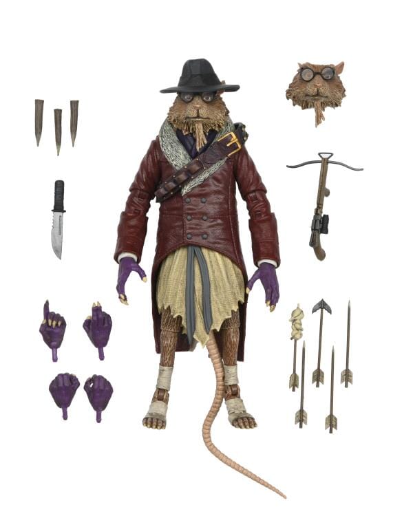 NECA Universal Monsters x Teenage Mutant Ninja Turtles Ultimate Splinter as Van Helsing