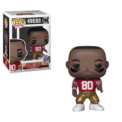 NFL Football San Francisco 49ers Jerry Rice Funko Pop! #114