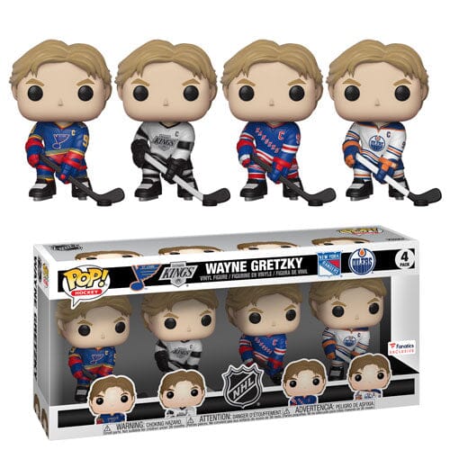 NHL Wayne Gretzky 4 Pack Exclusive Funko Pop!
