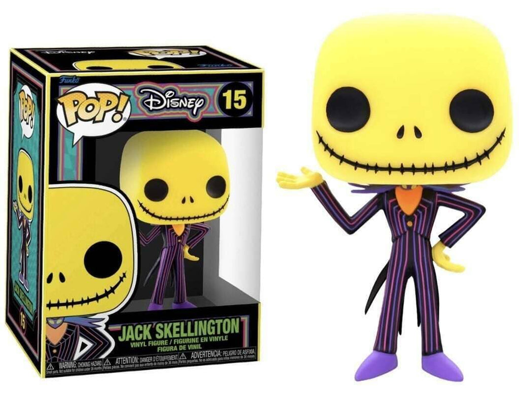 Nightmare Before Christmas Jack Skellington Blacklight Funko Pop! #15