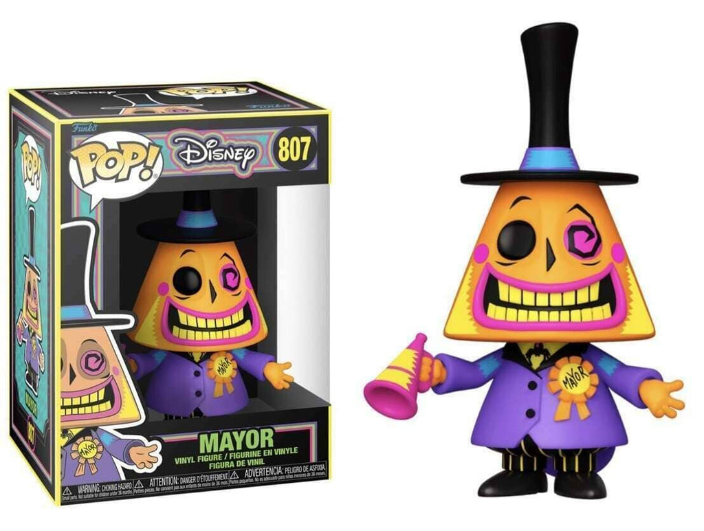 Nightmare Before Christmas Mayor Blacklight Funko Pop! #807