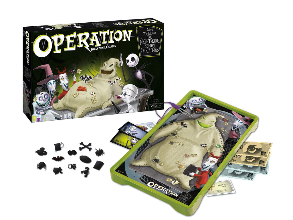 Nightmare Before Christmas Operation Board Game